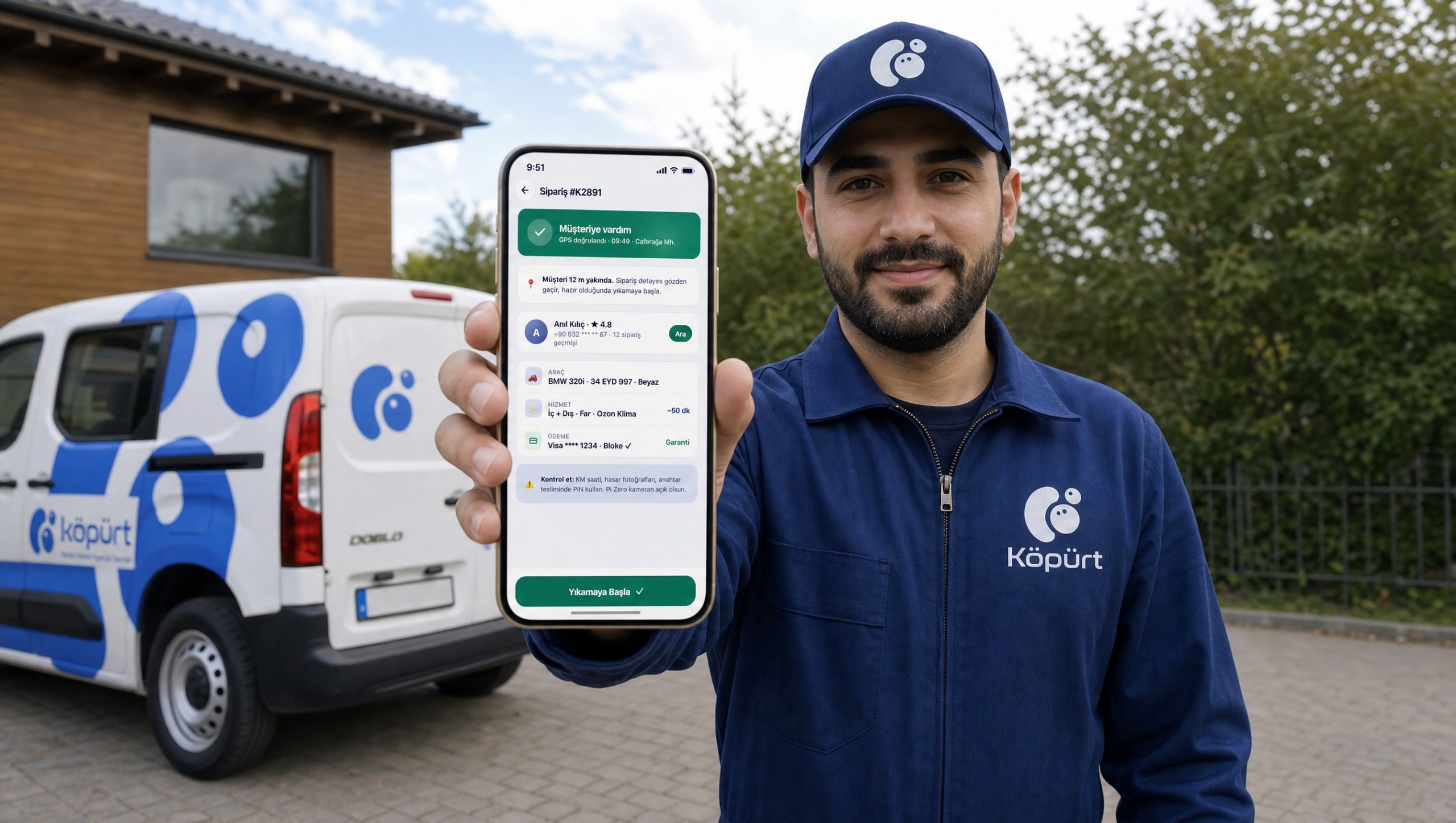 Parlaklık ve Kusursuz Koruma: ‘Köpürt’ ile Araç Estetiğinde Profesyonel Mobil Dokunuş!
